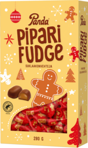 Panda piparifudge suklaakonvehteja